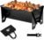 Charcoal Grills Quality Portable Detachable Folding,Skewers Campfire Grill,Hibachi Backpacking BBQ Grill,Easy Portability For Outdoor Barbecues Camping Picnics Garden Party(15.8×8.5×7.5 inch)