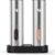 Electric Salt and Pepper Grinder Set with Rechargeable Base – Upgraded Large Capacity, Refillable Pepper Mill Set with LED Light & Adjustable Coarseness, Ideal for Kitchen, Outdoor, BBQ & Gift Giving