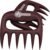 Cave Tools Meat Claws for Shredding Pulled Pork, Chicken, Turkey, and Beef- Handling & Carving Food – Barbecue Grill Accessories for Smoker, or Slow Cooker – Merlot