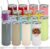 16 Pack Stainless Steel Skinny Tumblers Bulk Straight Double Wall Powder Coated Insulated Tumbler with Lid and Straw for Laser Engrave, DIY Gift, 20oz Mix Colors