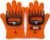 Meat Claws Bbq Grill Accessories Set – 2 Silicone Gloves, Claws For Pulled Pork, BBQ Thermometer – Perfect Smoker Accessories Grilling Tools Gift Set For (Orange Glove-Thermometer-Claw)