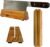 Cleaver Stand | 8.25-inch wood vegetable cleaver knife storage block (Teak, 2mm)