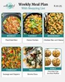 Weekly Meal Plan 8.10.25 – WellPlated.com