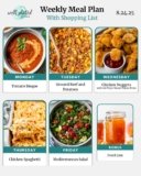 Weekly Meal Plan 8.24.25 – WellPlated.com
