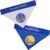 NBA Dog Bandana – Golden State Warriors Reversible Pet Bandana. 2 Sided Home & Away Sports Bandana with a PREMIUM Embroidery TEAM Logo, Large/X-Large