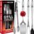 Alpha Grillers Grilling Accessories – BBQ Accessories Grill Gifts for Men Dad Him Husband Son Boyfriend Birthday – Barbecue Grilling Tools Utensils Set with Spatula, Fork, Brush, Tongs Kit