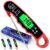 Meat Thermometer Digital, IP67 Waterproof Food Thermometer for Cooking and Baking, Instant Read Meat Thermometer with Backlight, Hold Function & Magnet for Kitchen, Beef, Grill, BBQ, Candy, Turkey