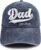Dad Est 2025 Hat for Men Papa, Funny Adjustable Washed Cotton 3D Embroidered New Dad Gifts Baseball Cap