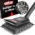 GRILLART Grill Brush Bristle Free, SteamWizards [Ultra Safe & Efficient] Grill Cleaner Brush with 1 Replacement Head, for Cast Iron and Stainless Steel Grates, BBQ Grill Brush for Outdoor Grill