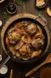 Apple Cider Chicken Thighs (Easy One-Skillet Dinner)