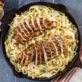 Grilled Chicken Alfredo (No Cream)