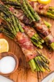 Grilled Bacon Wrapped Asparagus – Girl Carnivore %