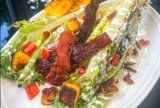 A Grilled BLT Salad with a Bold Jerky Twist