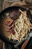 Sous Vide Hanger Steak Frites