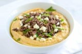 Hummus with Spiced Ground Beef Recipe
