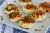 Kimchi Deviled Eggs | GRILLGIRL